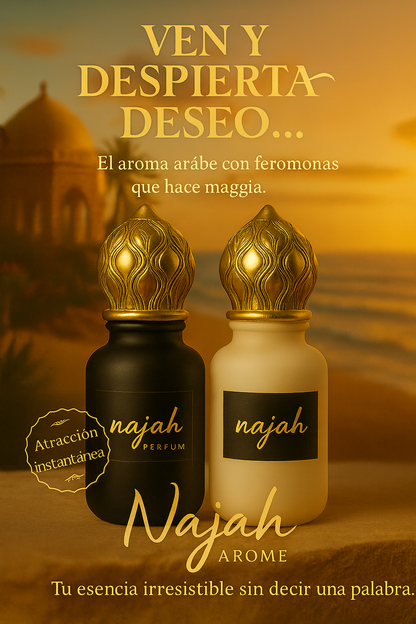 PERFUME ARABE CON FEROMONAS NAJAH X + ENVIO GRATIS