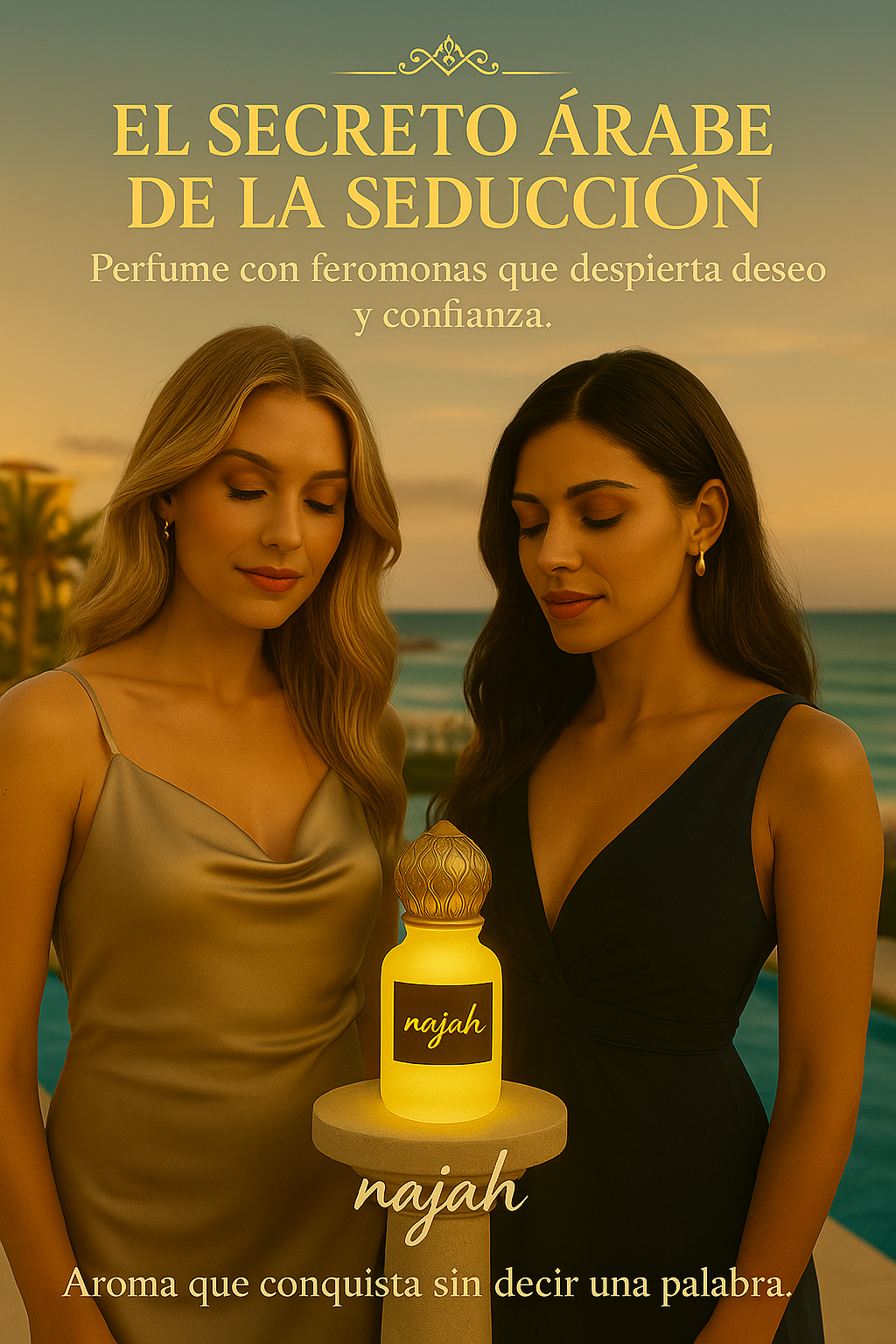 PERFUME ARABE CON FEROMONAS NAJAH X + ENVIO GRATIS