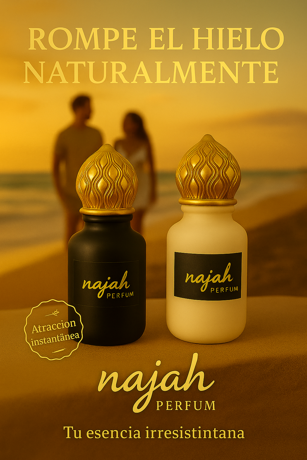 PERFUME ARABE CON FEROMONAS NAJAH X + ENVIO GRATIS